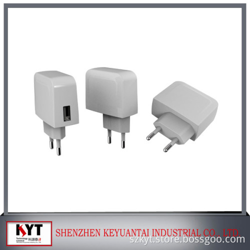 5V 2A Dual power supply adapter with CE KC ROHS